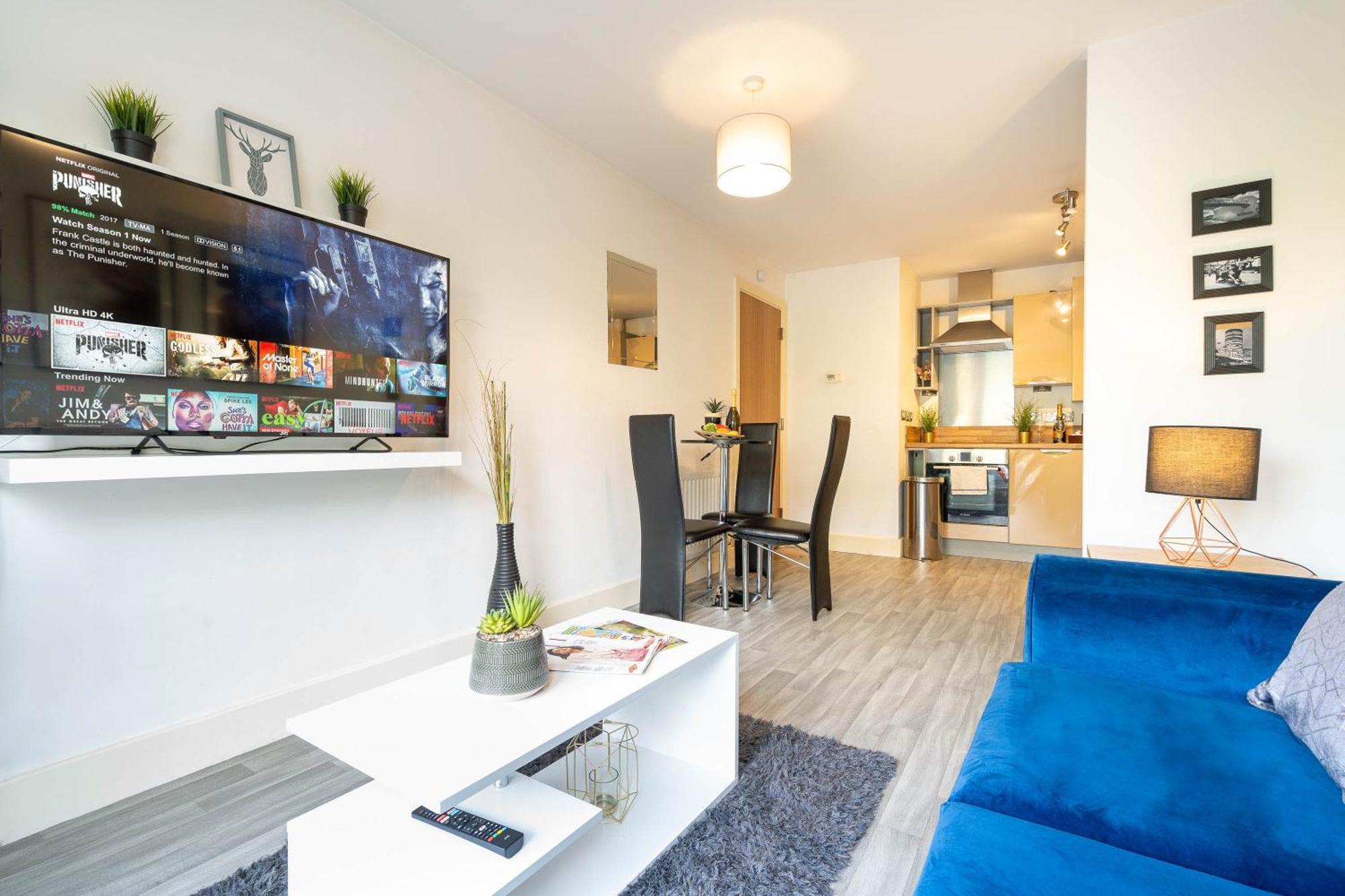 City Centre Apartment - Balcony - Netflix - Park Facing 38Akw 伯明翰 外观 照片