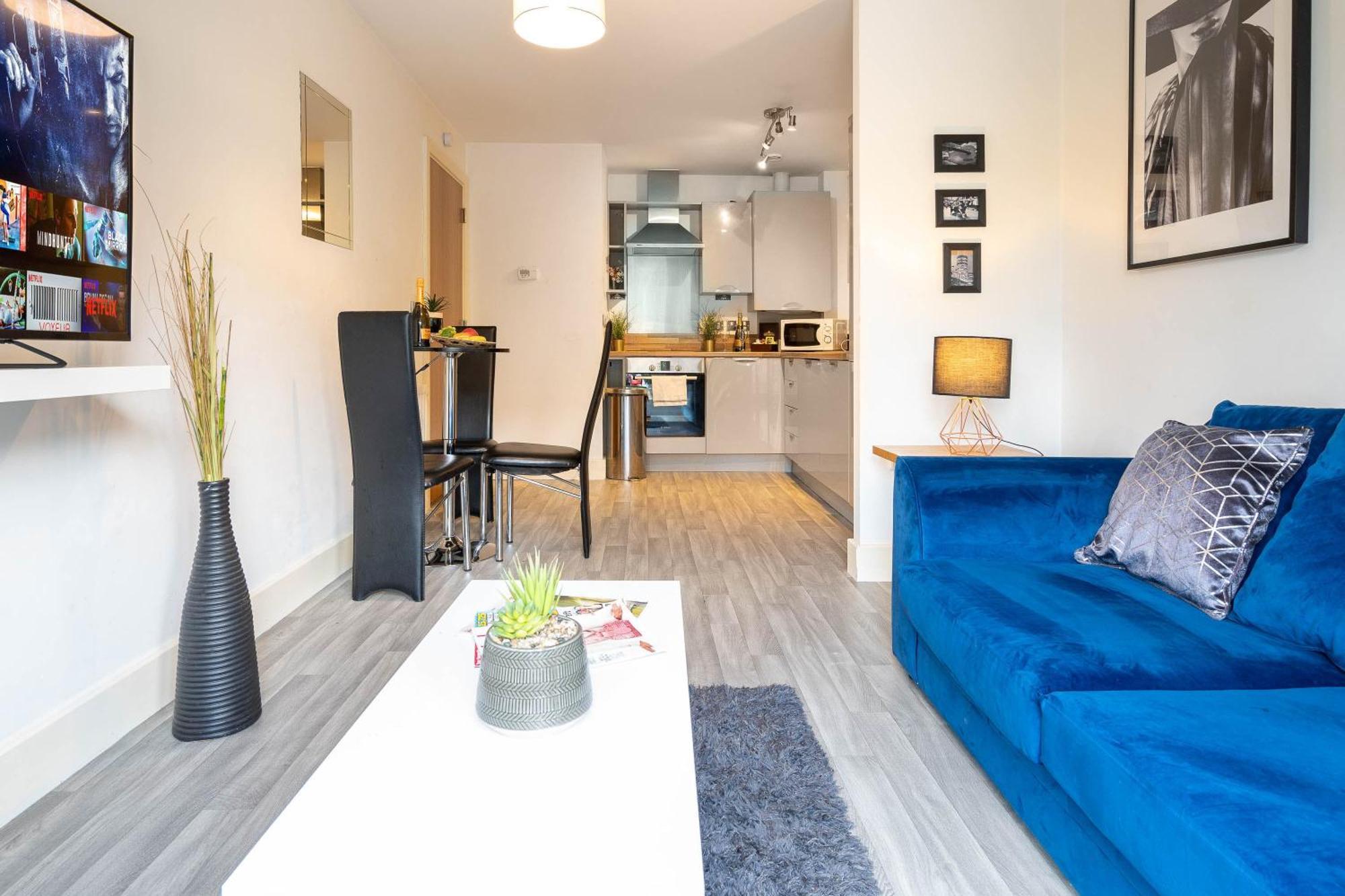City Centre Apartment - Balcony - Netflix - Park Facing 38Akw 伯明翰 外观 照片